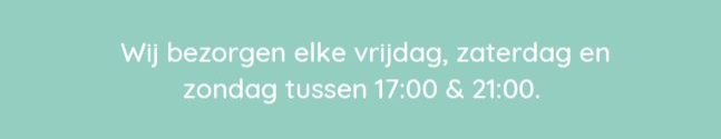 Gestrand bezorgen